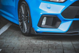 Maxton Design Zesílený spoiler předního nárazníku Racing Ford Focus RS Mk3 V.2 - červeno-černá