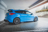 Maxton Design Zesílené prahové lišty Racing Ford Focus RS Mk3 - černá