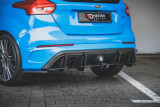 Maxton Design Zesílené boční lišty zadního nárazníku Racing Ford Focus RS Mk3 - černá
