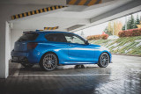 Maxton Design Zesílené prahové lišty s křidélky Racing BMW M135i F20 - černá