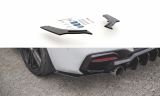 Maxton Design Zesílené boční lišty zadního nárazníku Racing BMW 1 M-Paket / M140i F20 Facelift V.3 - černá