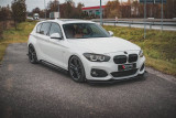 Maxton Design Zesílené prahové lišty s křidélky Racing BMW M135i / M140i F20 V.2 - černá