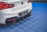 Maxton Design Zesílený zadní difuzor Racing BMW M140i F20 V.3 - červená