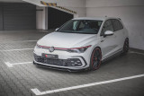 Maxton Design Spoiler předního nárazníku VW Golf VIII GTI V.2 - texturovaný plast