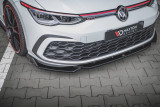 Maxton Design Spoiler předního nárazníku VW Golf VIII GTI V.2 - černý lesklý lak