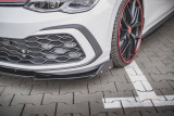Maxton Design Spoiler předního nárazníku VW Golf VIII GTI V.3 - texturovaný plast