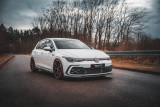 Maxton Design Spoiler předního nárazníku VW Golf VIII GTI V.4 - texturovaný plast