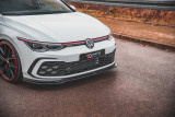 Maxton Design Spoiler předního nárazníku VW Golf VIII GTI V.4 - texturovaný plast