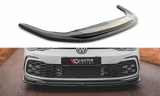 Maxton Design Spoiler předního nárazníku VW Golf VIII GTI - texturovaný plast