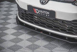 Maxton Design Zesílený spoiler předního nárazníku Racing VW Golf VIII GTI - černá
