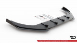 Maxton Design Zesílený spoiler předního nárazníku s křidélky Racing VW Golf VIII GTI - černá