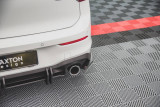 Maxton Design Zesílené boční lišty zadního nárazníku Racing VW Golf VIII GTI - černá