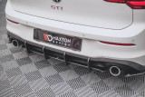 Maxton Design Zesílený zadní difuzor Racing VW Golf VIII GTI V.1 - černá