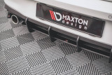 Maxton Design Zesílený zadní difuzor Racing VW Golf VIII GTI V.1 - červeno-černá