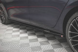 Maxton Design Prahové lišty Seat Leon FR Mk4 V.1 - černý lesklý lak