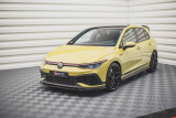 Maxton Design Spoiler předního nárazníku VW Golf VIII GTI Clubsport V.2 - texturovaný plast