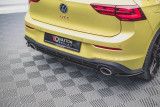 Maxton Design Spoiler zadního nárazníku VW Golf VIII GTI Clubsport - texturovaný plast