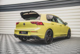 Maxton Design Zesílený zadní difuzor Racing VW Golf VIII GTI Clubsport V.1 - červeno-černá