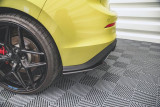 Maxton Design Zesílené boční lišty zadního nárazníku Racing VW Golf VIII GTI Clubsport - černá