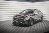 Maxton Design Spoiler předního nárazníku Volvo S60 Mk2 R-Design V.1 - texturovaný plast