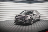Maxton Design Spoiler předního nárazníku Volvo S60 Mk2 R-Design V.2 - karbon