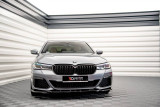 Maxton Design Spoiler předního nárazníku BMW 5 G30 M-Paket Facelift V.2 - texturovaný plast