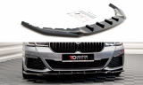 Maxton Design Spoiler předního nárazníku BMW 5 G30 M-Paket Facelift V.2 - černý lesklý lak