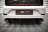 Maxton Design Zesílený zadní difuzor Racing VW Up GTI - červeno-černá