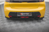 Maxton Design Spoiler zadního nárazníku Peugeot 208 Mk2 - černý lesklý lak