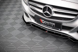 Maxton Design Spoiler předního nárazníku Mercedes C W205 - černý lesklý lak