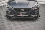 Maxton Design Spoiler předního nárazníku s křidélky Street Pro Seat Leon FR Mk4 - černá