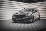 Maxton Design Spoiler předního nárazníku Mercedes E W213 - texturovaný plast