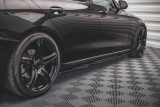 Maxton Design Prahové lišty Mercedes E W213 - černý lesklý lak