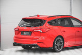 Maxton Design Boční lišty zadního nárazníku Ford Focus Mk4 ST-Line Estate V.4 - černý lesklý lak