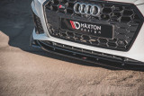Maxton Design Spoiler předního nárazníku Audi S5/A5 S-Line B9 Facelift V.1 - karbon