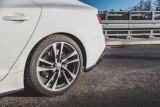 Maxton Design Boční lišty zadního nárazníku Audi S5/A5 S-Line B9 Facelift - texturovaný plast