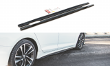 Maxton Design Prahové lišty Audi S5/A5 S-Line B9 Facelift - černý lesklý lak