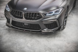 Maxton Design Spoiler předního nárazníku BMW M8 Gran Coupe F93 V.1 - černý lesklý lak