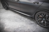 Maxton Design Prahové lišty BMW M8 Gran Coupe F93 V.2 - černý lesklý lak