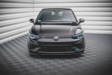 Maxton Design Spoiler předního nárazníku VW Golf VIII R V.1 - texturovaný plast