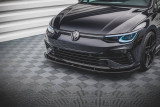 Maxton Design Spoiler předního nárazníku VW Golf VIII R V.1 - karbon