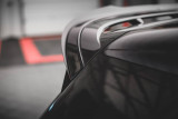 Maxton Design Nástavec střešního spoileru VW Golf VIII R - černý lesklý lak