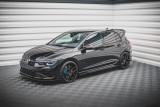 Maxton Design Prahové lišty VW Golf VIII R - černý lesklý lak