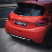 Cobra Sport Catback výfuk pro Peugeot 208 GTI - bez rezonátoru / koncovka TP102-CF