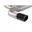 Catback exhaust Fiat 500/595/695 Abarth Scorpion Exhaust - non-resonated / carbon fibre trims