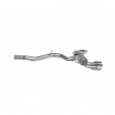 GPF-back exhaust Audi S3 (8Y) Quattro Sportback Scorpion Exhaust - non-resonated / polished trims