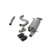 Valved GPF-back exhaust Ford Fiesta ST (Mk8) Scorpion Exhaust - carbon fibre trims