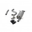 Valved GPF-back exhaust Ford Fiesta ST (Mk8) Scorpion Exhaust - black coated trims