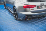 Maxton Design Boční lišty zadního nárazníku V.2 Audi RS6 / RS7 (C8) - texturovaný plast