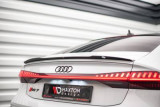 Maxton Design Lišta víka kufru Audi A7 / S7 / RS7 (C8) - černý lesklý lak